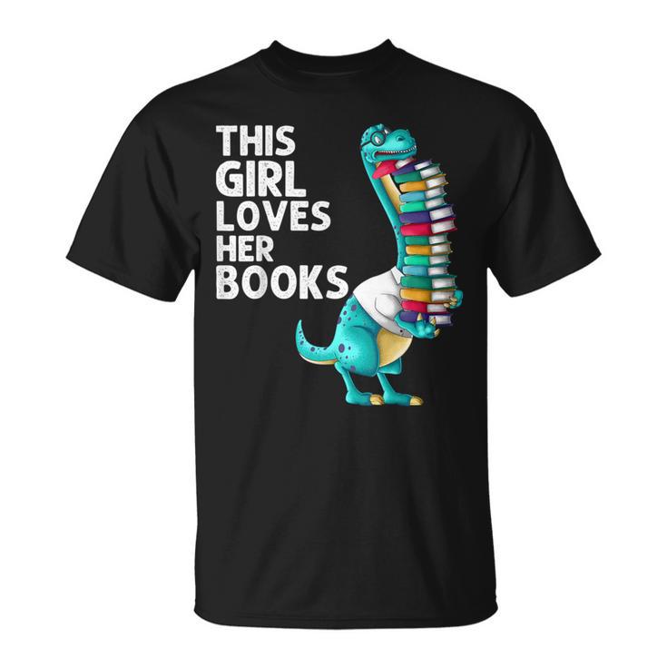 Reading Books For Girl Kids Bookworm Story Reader T-Shirt Reading Books For Girl Kids Bookworm Story Reader T-Shirt