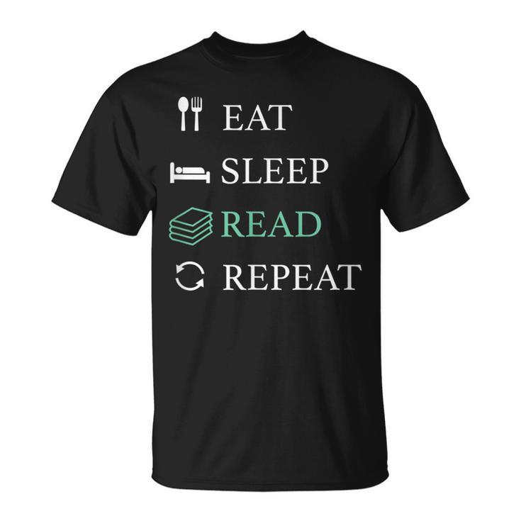 Reading Teacher Bookworm Bookstore Book Lover Men Women T-Shirt