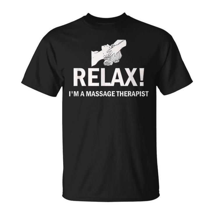 Relaxoy Un Masajista Camiseta unisex