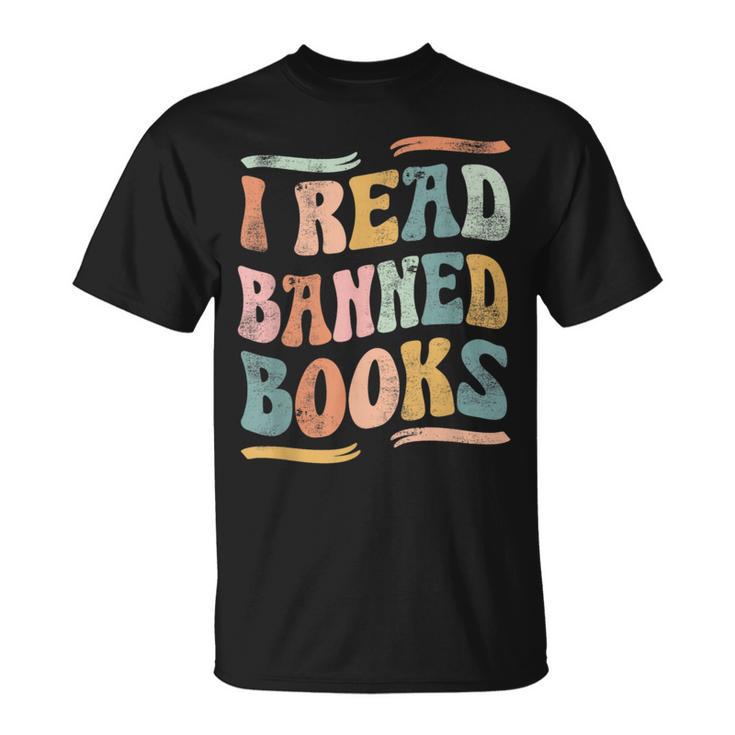 Retro I Read Banned Books Shirt T-Shirt Retro I Read Banned Books Shirt T-Shirt