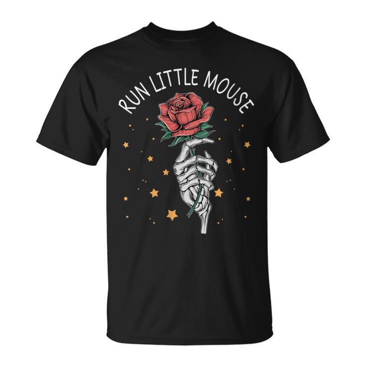 Run Little Mouse Book Lover Smut Reader T-Shirt