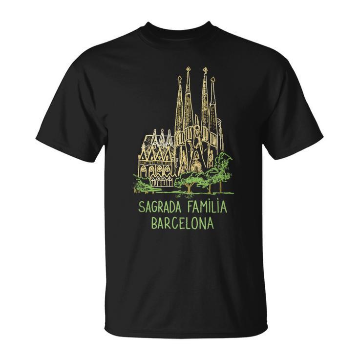 Sagrada Familia Barcelona Tシャツ