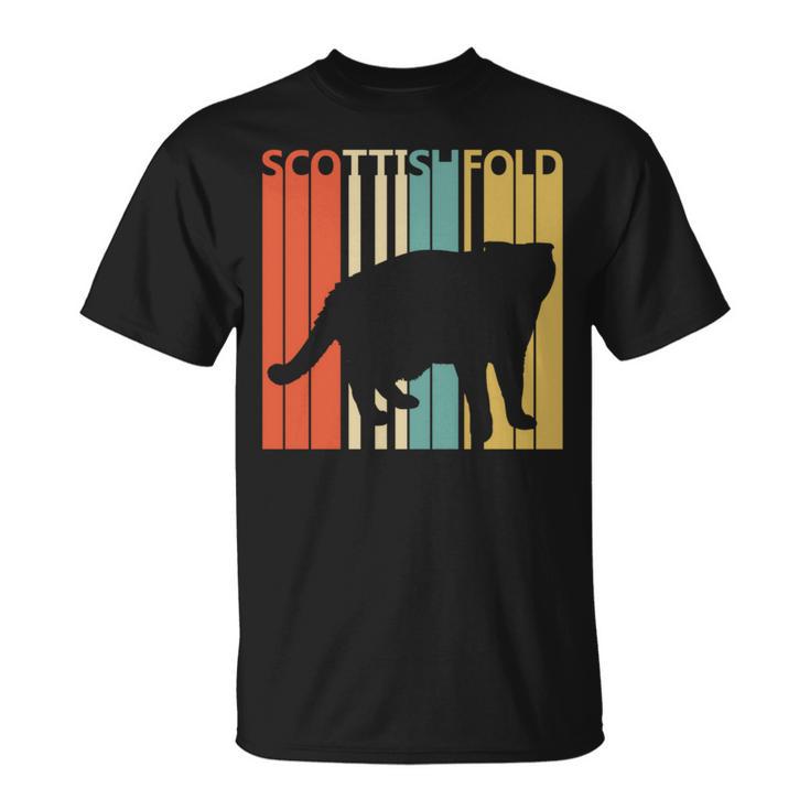 Scottish Fold スコティッシュフォールド ネコ 長袖tシャツ Tシャツ