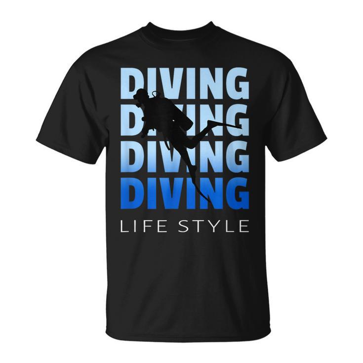 Scuba Diving Gearcuba Diving Equipment Dive Tシャツ