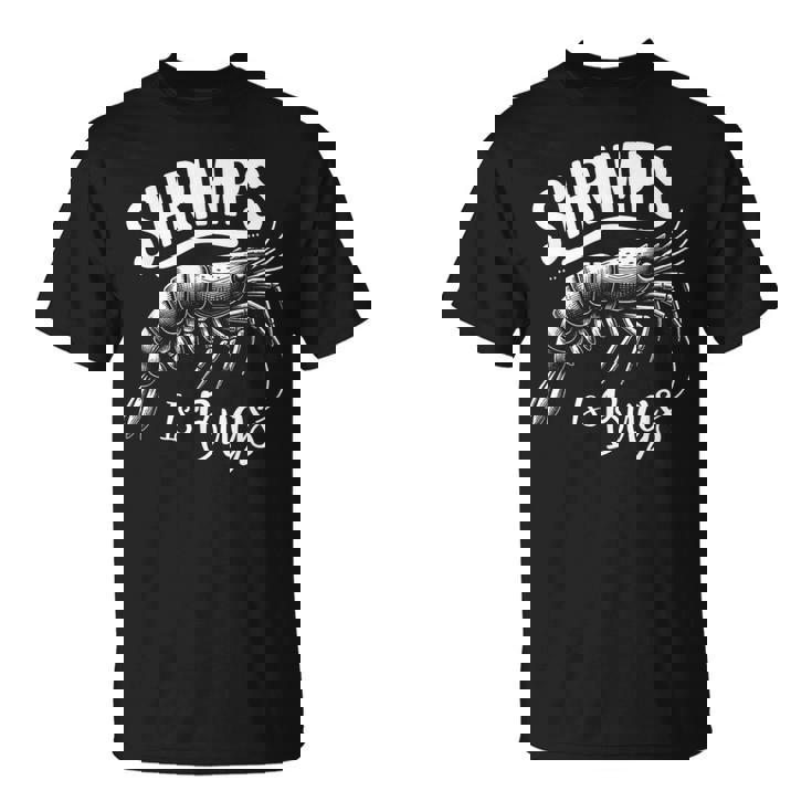 Shrimps Is Bugs Memeeafood Lovers ファン Tシャツ