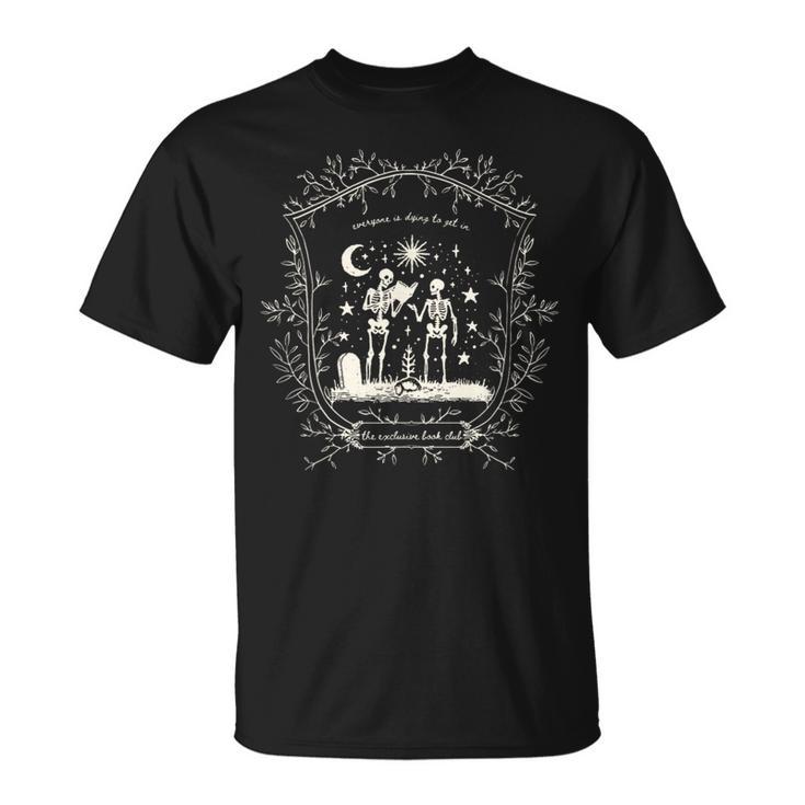 Skeleton Book Club T-Shirt