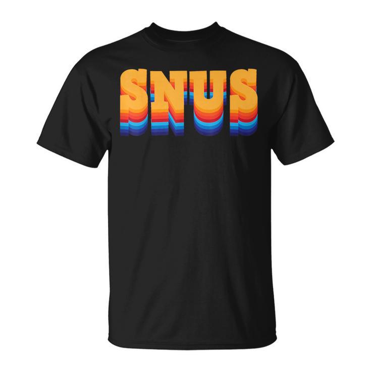 Snus 90年代デザイン チュアブルツール Tシャツ