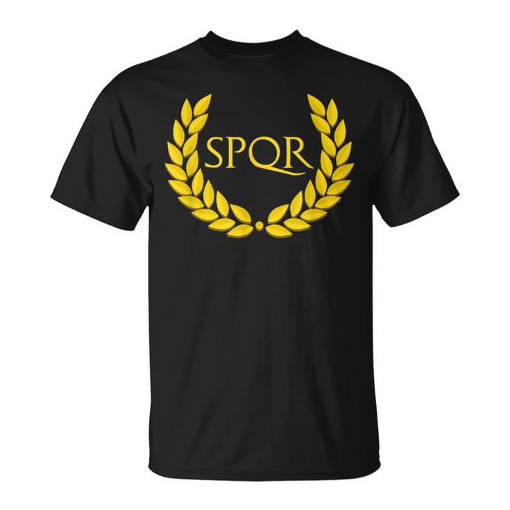 Spqrパープルローマ帝国 Tシャツ