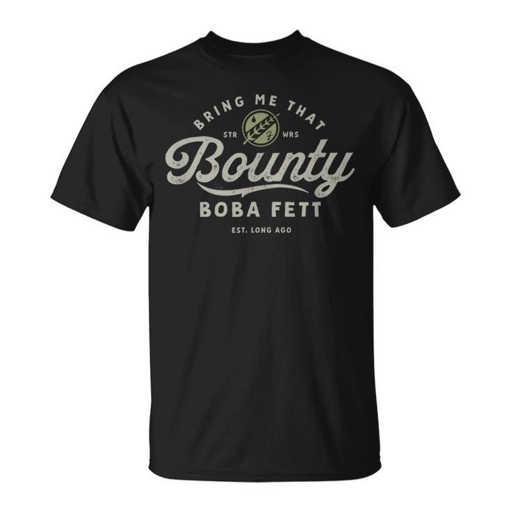 Star Wars The Book Of Boba Fett Bring Me That Bounty T-Shirt
