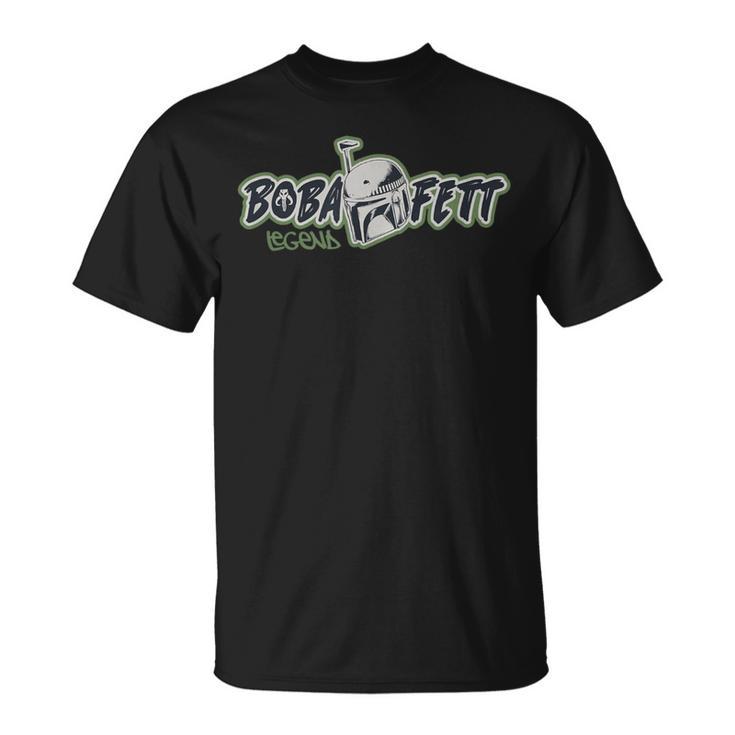 Star Wars The Book Of Boba Fett Legend Logo T-Shirt