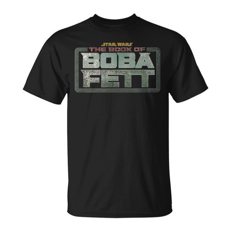 Star Wars The Book Of Boba Fett Logo V-1 T-Shirt