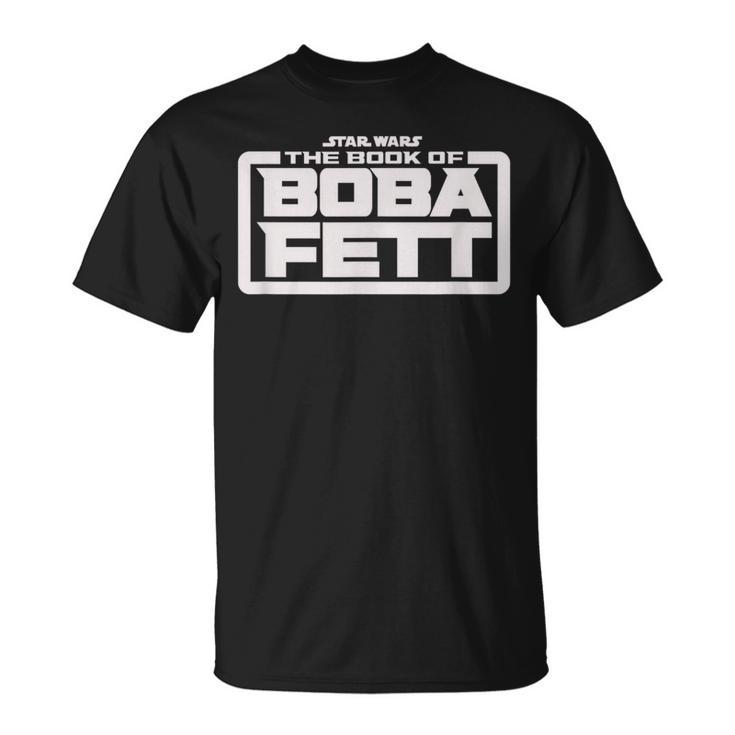 Star Wars The Book Of Boba Fett Logo V-3 T-Shirt