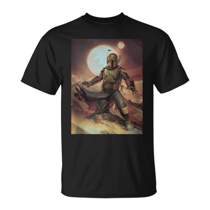 Star Wars The Book Of Boba Fett Portrait T-Shirt