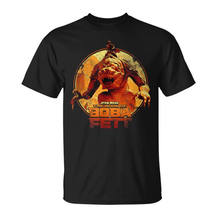 Star Wars The Book Of Boba Fett Sands Of The Past Poster T-Shirt Star Wars The Book Of Boba Fett Sands Of The Past Poster T-Shirt