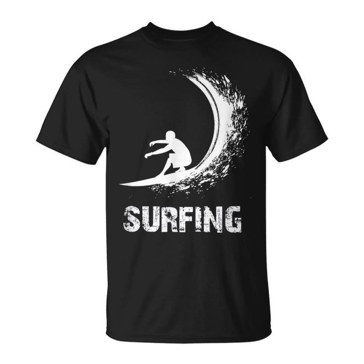 Surfing Waveurf Tシャツ