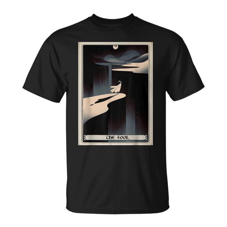 Tarot Cards Guide Book Esoteric Mysticism Clothing The Fool Tarot Card -Adults & Kids Small Short Sleeve Crew Neck Classic Fit T-Shirt