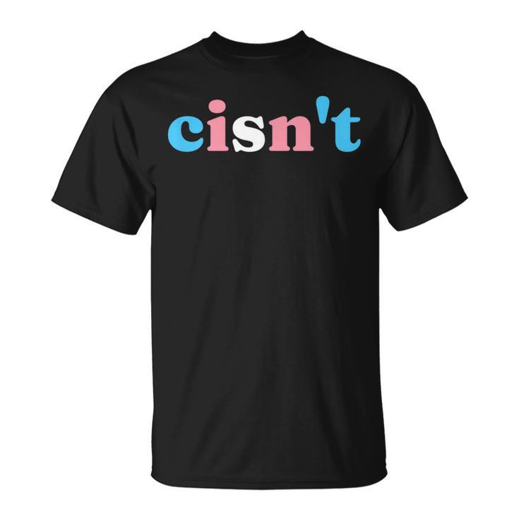 Transgender Pride Cisnt Lgbtq Trans Flag Art Lgbt Ftm Mtf T-Shirt