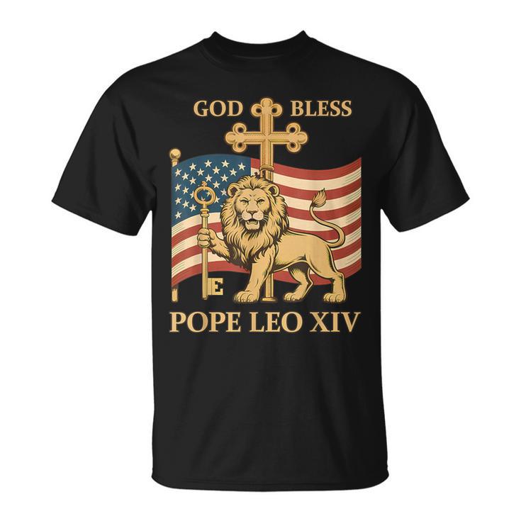 Vatican Pope Leo Xiv God Bless Pope Leo Xiv Tシャツ