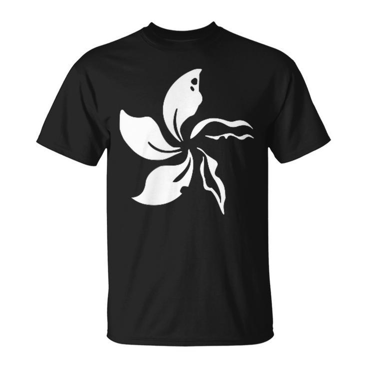 Wilted Bauhinia Flag 2019 香港抗議 Tシャツ