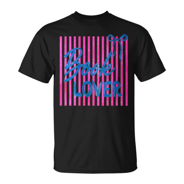 Women's Coquette Book Lover T-Shirt