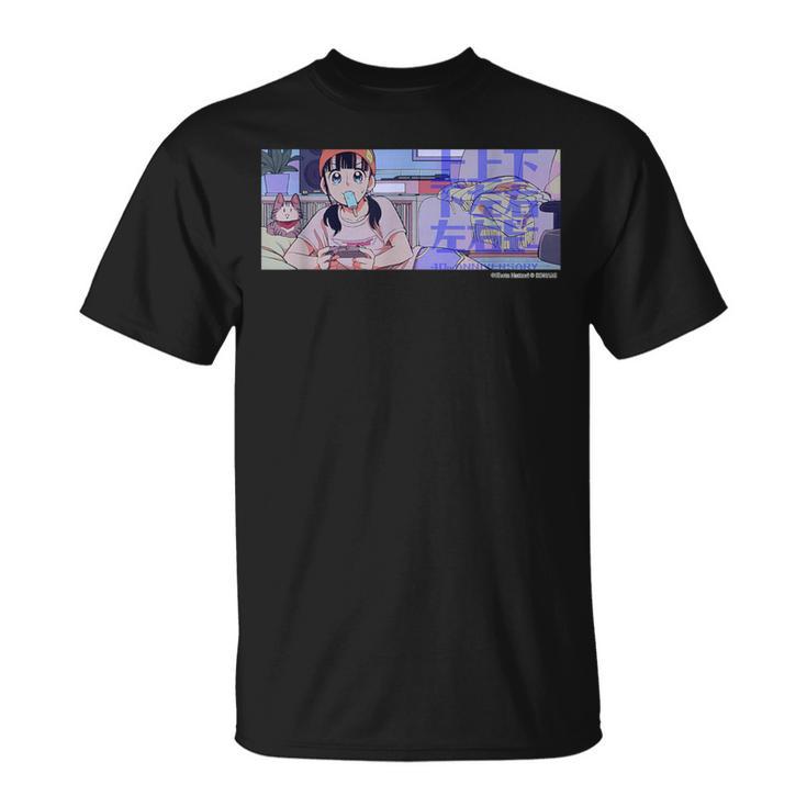 【Project Zircon×Fcグラディウス40th】コナミマニアのナミちゃん イラストby服部昇大② Tシャツ