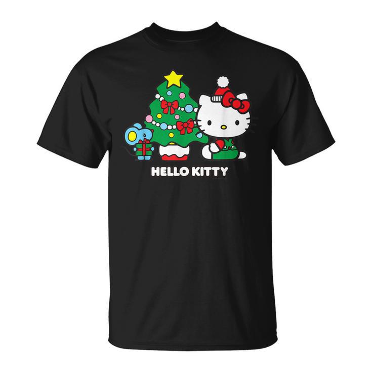 【クリスマス特集】Usデザイン ハローキティ クリスマスツリー Tシャツ