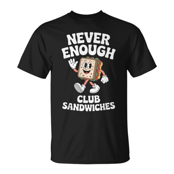 おもしろクラブサンドイッチまたはクラブサンドイッチ レトロ Tシャツ