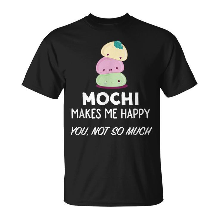 もちは私を幸せにする Tシャツ