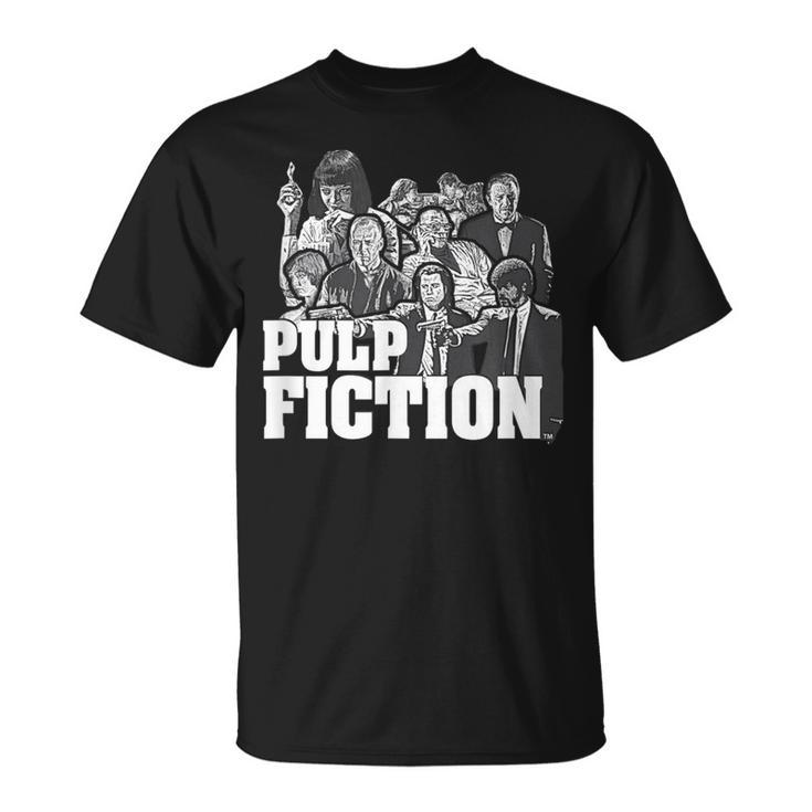 アイコニックムービーキャストグラフィック Papl2625 Tシャツ