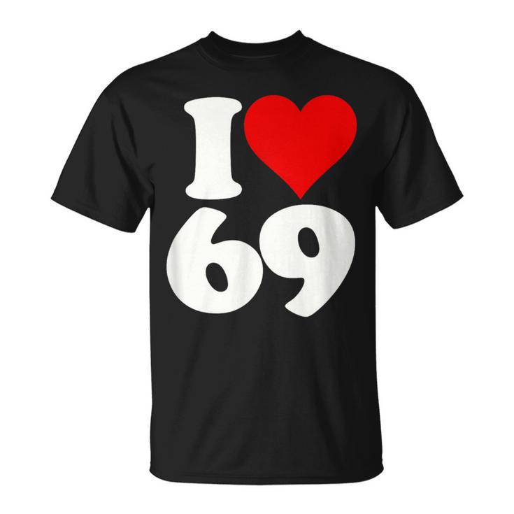 アイラブハート 69 シックスティナイン Tシャツ