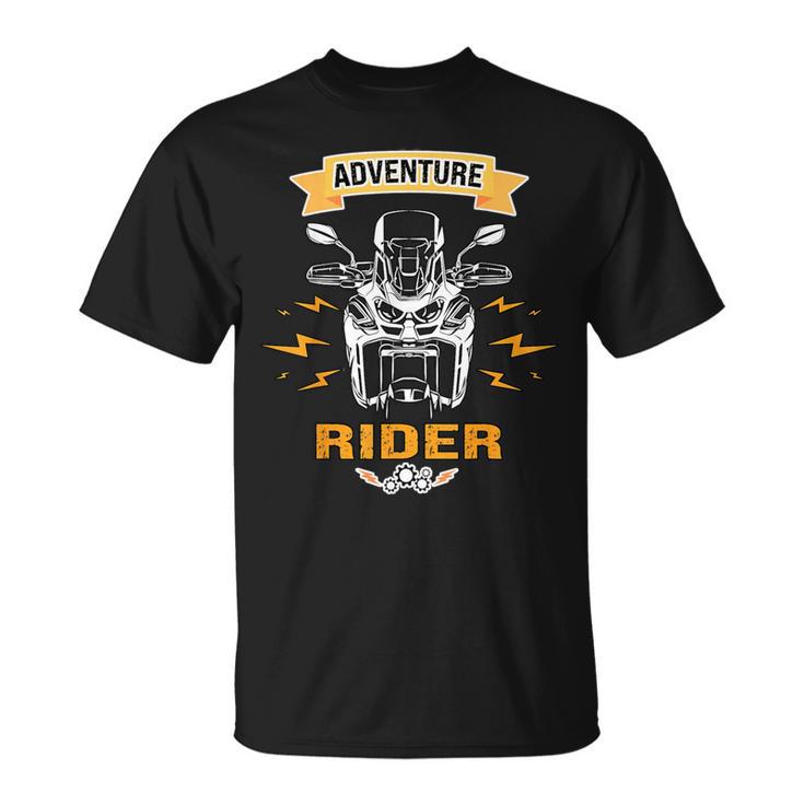 アドベンチャー ライダー オフロード バイカー Adv トラベル Crf エディション トリップ Tシャツ