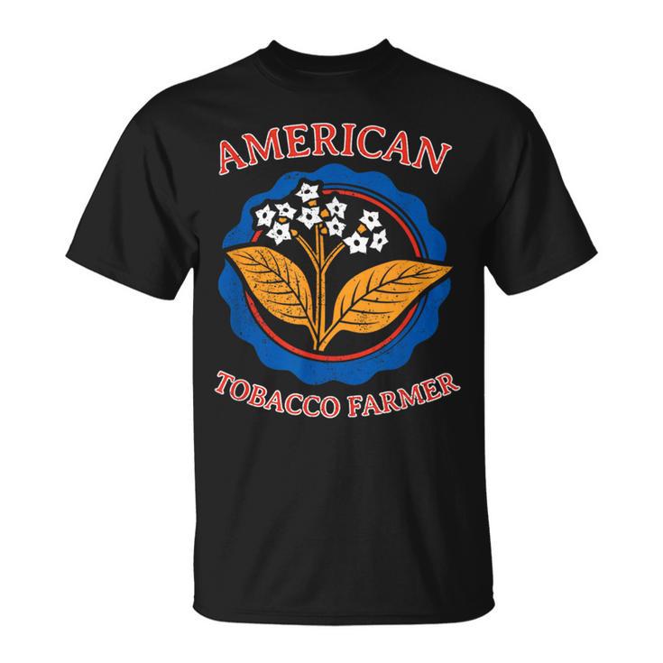 アメリカ タバコ 農家 葉 栽培 雑草 農業 農業 Tシャツ