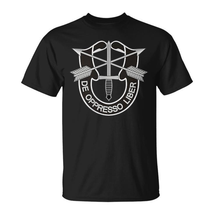 アメリカ特殊部隊f De Oppresso Liber 軍退役軍人 Tシャツ