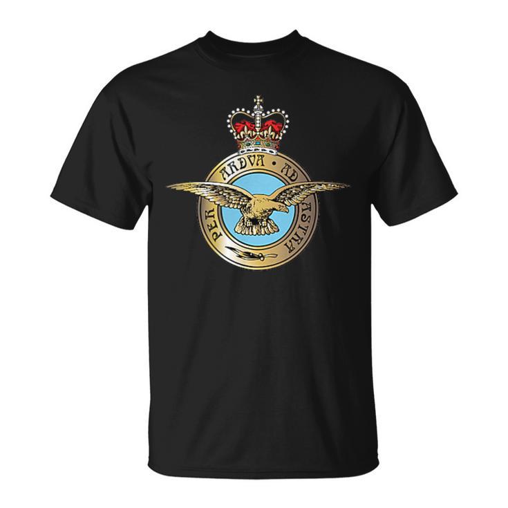 イギリス空軍 イギリス空軍 バッジパッチ Tシャツ