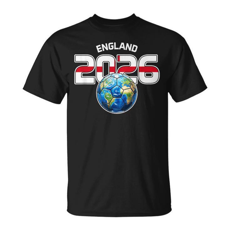 イングランド 2026 ワールドサッカー Tシャツ