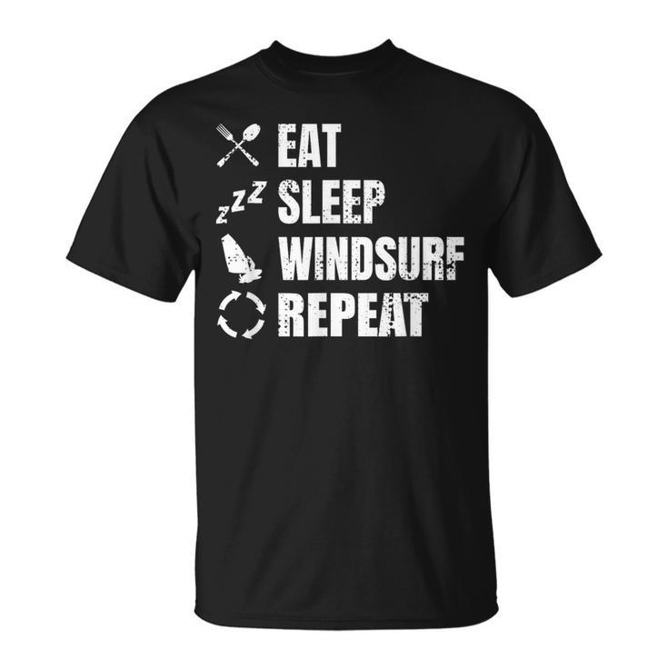 ウインドサーフィンルーティン ウインドサーフィンコーチ セイルボーディング Tシャツ