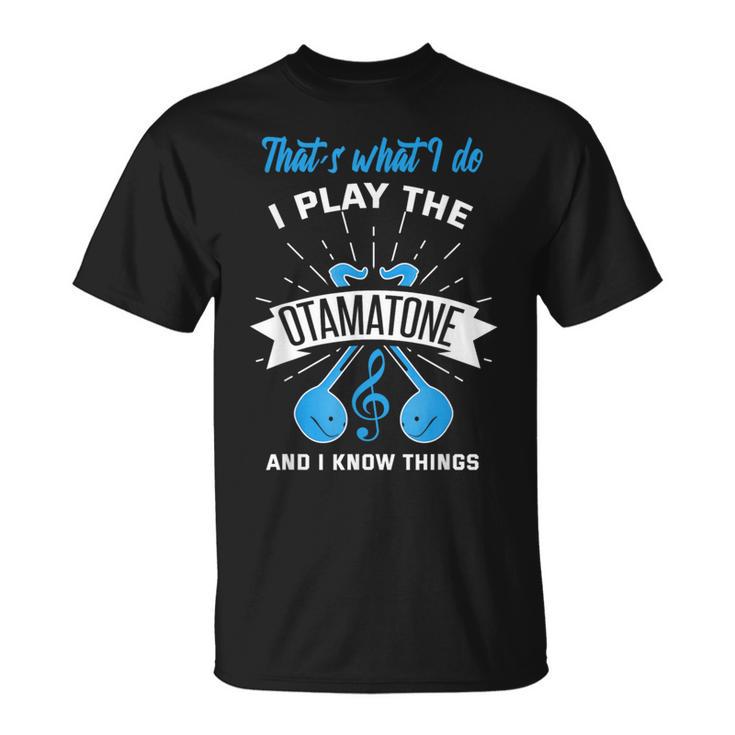 オタマトーン オタマトーン オタマタンシンセサイザー 日本 オタマジャクシ Tシャツ
