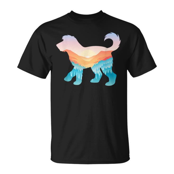オーストラリア ラブラドゥードル 自然 ハイキング 犬 日の出 アドベンチャー Tシャツ