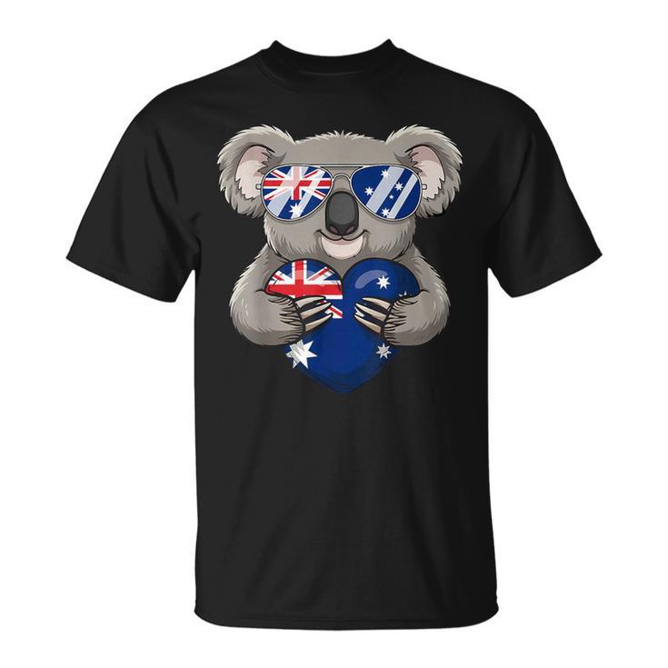オーストラリア国旗 オーストラリアコアラ Tシャツ