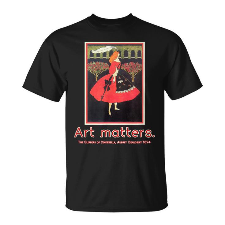 オーブリー・ビアズリーザ・スリッパ Tシャツ