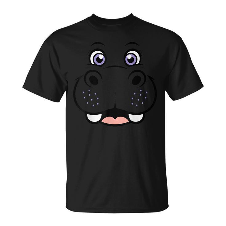 カバ シャツ 大人 子供 男性 女性 カバ 顔 コスチューム Tシャツ