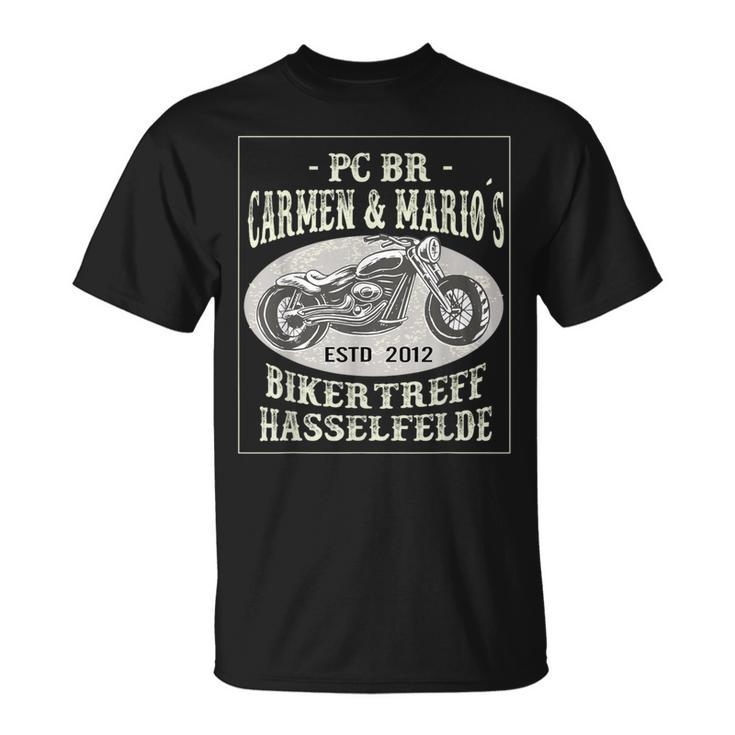 カルメン&マリオのバイカートレフ・ハッセルフェルデ Tシャツ