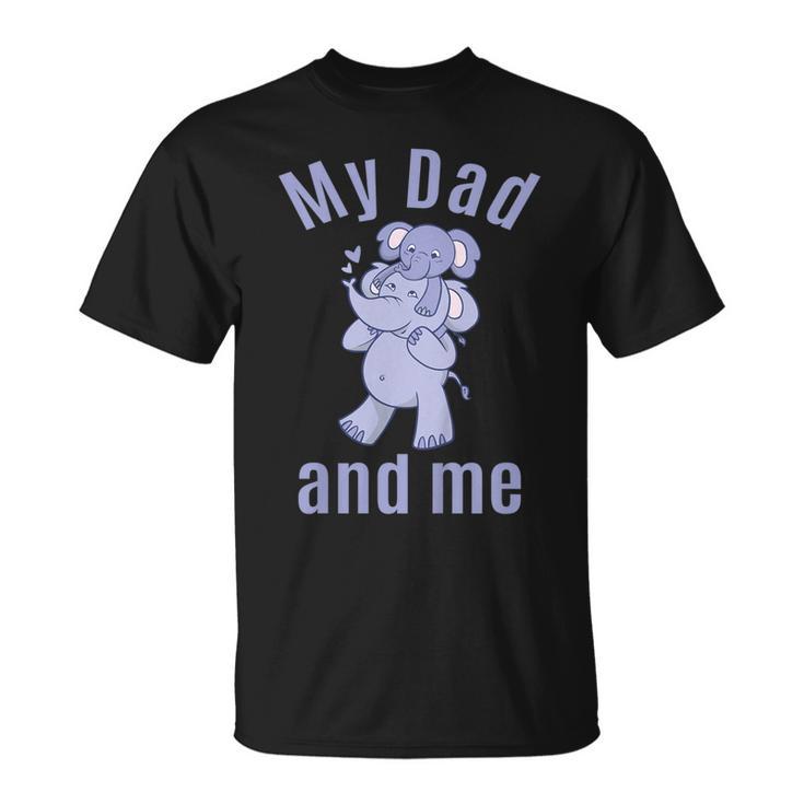 キッズ お父さん お父さん 息子 娘 ゾウ 男の子 女の子 Tシャツ