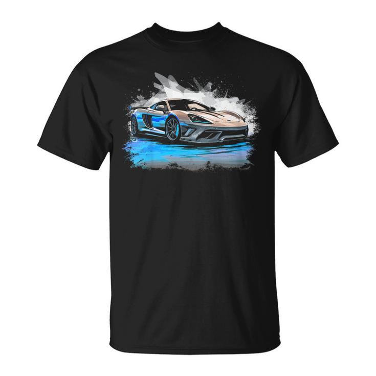 キッズ スポーツカー ボーイズ Tシャツ