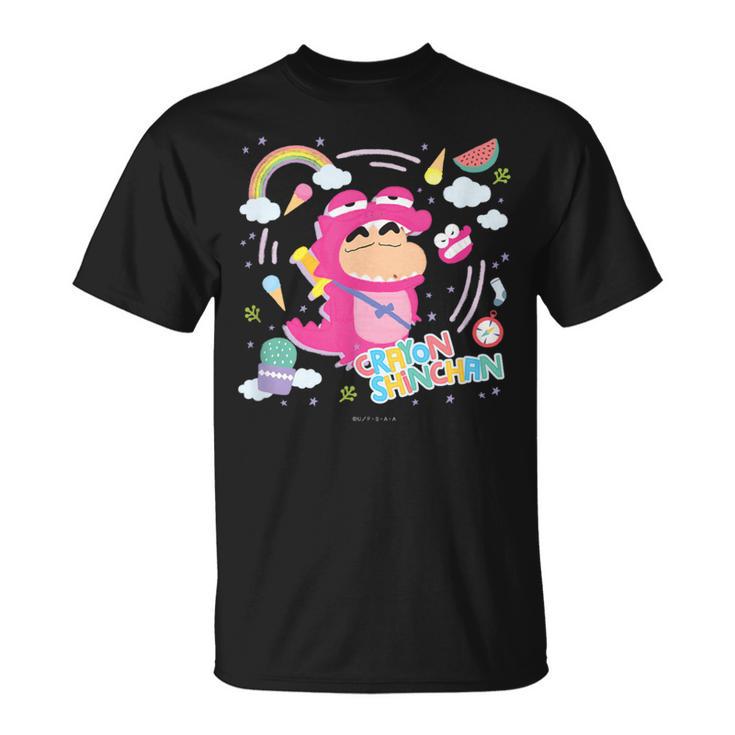 クレヨンしんちゃん ワニ山しんちゃん クレヨンタッチ Tシャツ