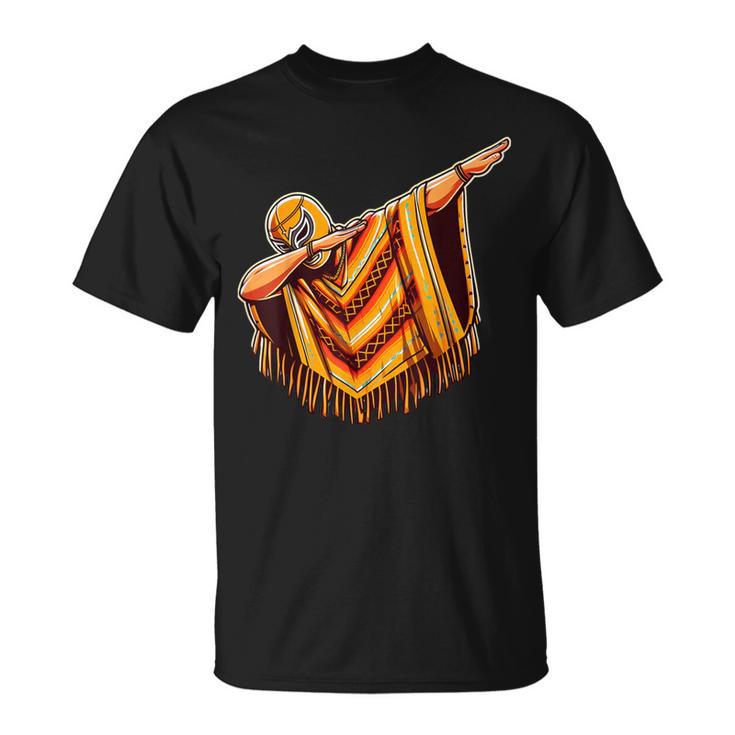クールダビングレスラーポンチョ、ルチャドールマスクルチャリブレ Tシャツ