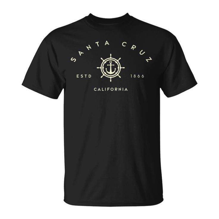 サンタクルーズ カリフォルニア サンタクルーズカリフォルニアアンカー Tシャツ