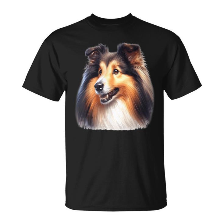 シェットランド・シープドッグ×シェルティ Tシャツ