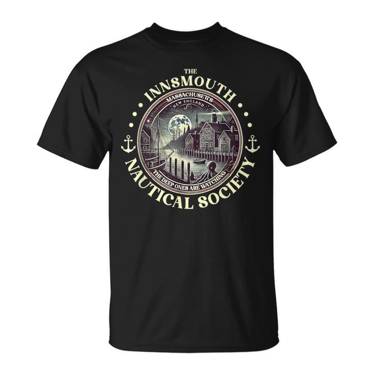 シャドウ オーバー インスマス クトゥルフ ネクロノミコン ラブクラフト Tシャツ
