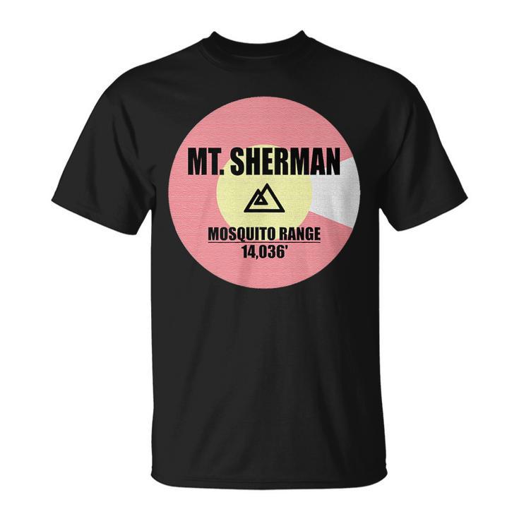 シャーマン山 コロラド Tシャツ